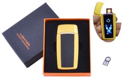 USB запальничка в подарунковій упаковці Тигр (Спіраль розжарювання) №HL-55 Gold, №HL-55 Gold - фото товару