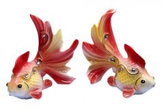 Золотые рыбки парочка отдельно фаянс Красные, K89320082O362833151 - фото товара