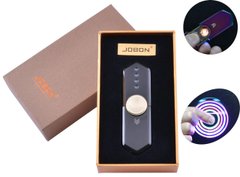 USB зажигалка-спиннер в подарочной упаковке Jobon (Спираль накаливания) №HL-10 Black, №HL-10 Black - фото товара