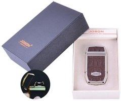Электроимпульсная зажигалка в подарочной упаковке Jobon (USB) №XT-4963-2, №XT-4963-2 - фото товару