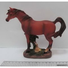 Сувенір керам фігурка "Кінь гнідий стоїть", K2721568OO02061-LE - фото товару