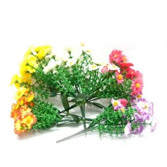 Букет квітів "Гербена" (22 см) (20шт в уп), K326418 - фото товару