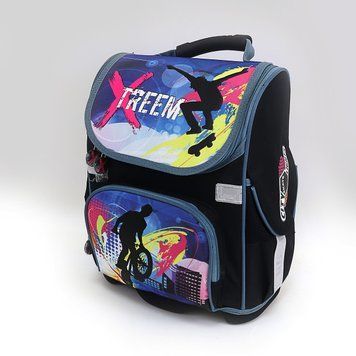 Рюкзак коробка твердое дно "Xtreem" 26*15*35СМ, K2727648OO11-FY - фото товару