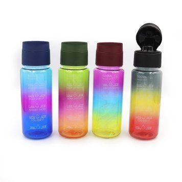 Бутылка для воды "Радуга" 500ml, mix 1шт/этик, K2757289OO5839 - фото товара