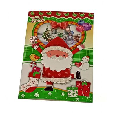 Открытка музыкальная с конвертом "Merry Christmas" (19х13 см), K332182 - фото товара