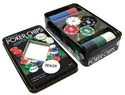 Набор для покера малый, 100TX-1 - фото товара