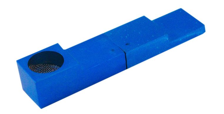 Трубка-магніт з сіткою, синя, G9-1 - фото товару
