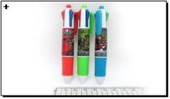 Ручка шариковая дет 4 цвета "AV"L, mix, 12шт/этик., K2732019OO1526-4DSCN - фото товара