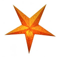 Светильник Звезда картонная 5 лучей ORANGE PAISLEY EMBD., K89050098O1137471939 - фото товара