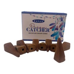 Dream Catcher Backflow Dhoop Cone (Ловець Снів) (Satya) 10 конусів в упаковці, K334986 - фото товару