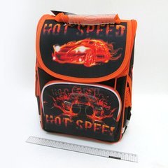 Рюкзак коробка "Hot speed" 34*26*14,5см, 3 отд., ортоп., светоотраж., K2735779OO1813SM - фото товара