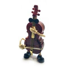 Іграшка музична Контрабас (Заводиться ключем,при грі танцює) (21,5х10х5 см), K332092 - фото товару
