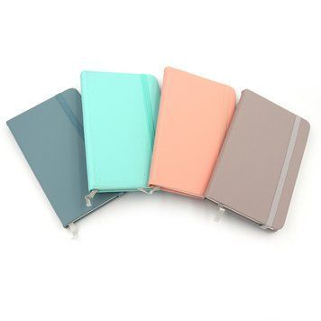 Блокнот на резинке "Simple" линия, А6 PU, 9*14см, 80G, 80P, mix4, K2755764OO5802-5 - фото товара