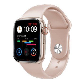 Smart Watch M16 mini, WearfitPro, 38mm Aluminium, голосовой вызов, gold, 8647 - фото товара