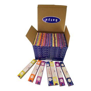 Пахощі набір " VFM Series -2" (7 видів по 12 шт разом 84 шт) (15 gm) (Satya) пилкові пахощі, K335105 - фото товару