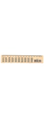 Линейка деревянная 15см Таблица умножения шелкография (в блоке 100шт)Мицар, K2752701OO351001ЦУ - фото товара