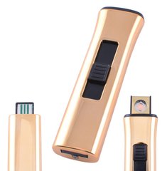 USB запальничка LIGHTER №HL-78 Gold, №HL-78 Gold - фото товару