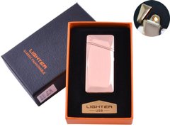 USB зажигалка в подарочной упаковке (Спираль накаливания) №HL-25 Gold, №HL-25 Gold - фото товара