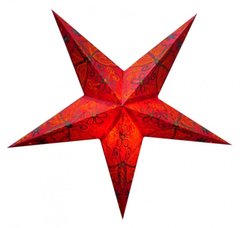 Светильник Звезда картонная 5 лучей RED BUTTERFLY EMBD., K89050099O1137471940 - фото товара