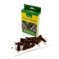 Aloe Vera Incense Cones (Алое Вера)(Tulasi) Конуси, K334408 - фото товару