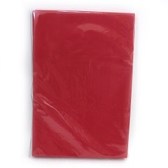 Фоамиран A4 "Червоний", товщ. 1,5 мм, 10 лист./п. з клеєм, K2744893OO15KA4-7008 - фото товару