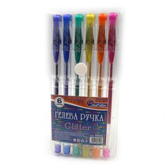 Набір гелевих ручок гліттер "J. Otten" 6шт, 6кол, PVC, 1шт/етик., K2748908OO888G-6 - фото товару
