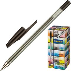 Ручка шариковая Beifa AA 927 черная (толщина линии 0.5 мм) Суперціна!, AA-927-black-sk - фото товару