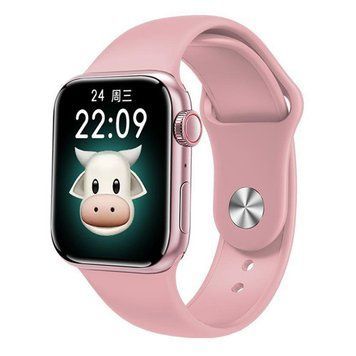 Smart Watch M16 mini, WearfitPro, 38mm Aluminium, голосовой вызов, pink, 8643 - фото товара