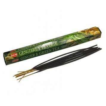 Ginger Green Tea (Зеленый Чай с Имбирем)(Hem)(6/уп) шестигранник, K327625K - фото товара