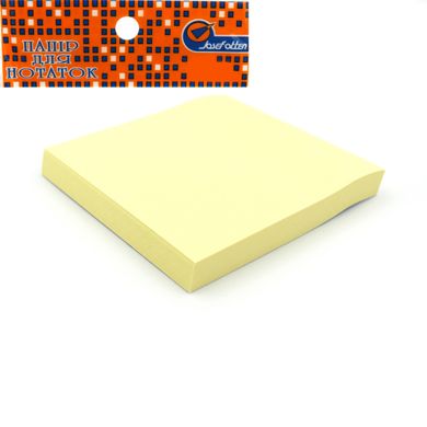 Бумага самоклеющаяся желтая J.Otten 100шт., 76*76мм, K2738173OO7743DSCN - фото товара