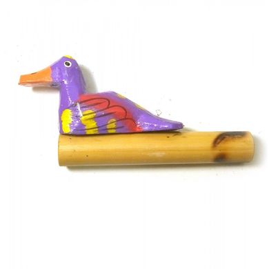 Музыкальный инструмент "Крякающая утка" фиолетовая (11х5,5х2 см), K329610C - фото товара