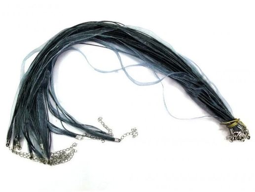 Шнурок "Лента" с застёжкой для кулона Серый 10 штук, K89080104O1137472872 - фото товара