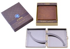 Портсигар в подарунковій упаковці GVIPAI (Шкіра, 20 шт) №XT-4986-1, №XT-4986-1 - фото товару