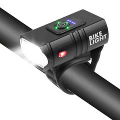 Велосипедний ліхтар BK-02Pro-2XPE ULTRA LIGHT, ALUMINUM, індикація заряду, Waterproof, акум., ЗУ micro USB, SL8074 - фото товару