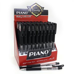 Ручка масло грип "Piano" чорна, K2740136OO350PT-BK - фото товару