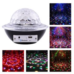 Лазер диско CY-6740 UFO Bluetooth crystal magic ball, 220V, пульт Д/У, SL7421 - фото товару