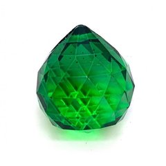 Кристалл хрустальный подвесной зеленый (2CM), K320305A - фото товара