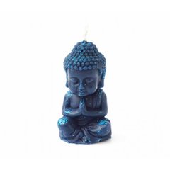 Свеча Будда маленький Синий 6,5*3,5*2,5см., K89060404O1807715808 - фото товара