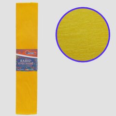 Креп-бумага 110%, темно-желтый 50*200см, осн.50г/м2, общ.105г/м2, K2737379OO1108046KRH - фото товара