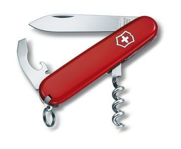 Ніж "Victorinox" Waiter 84мм/9функ/черв (блістер), 0.3303.B1 - фото товару