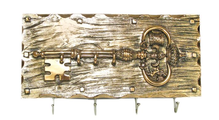 Ключ с крючками 29х14см, P211 - фото товара