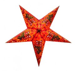 Светильник Звезда картонная 5 лучей PINK SHIVA, K89050049O1137471855 - фото товару