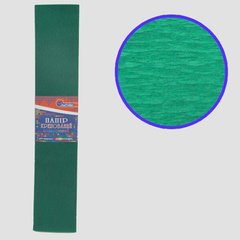 Креп-папір 55%, темно-зелений 50*200см, 20г/м2, K2731471OO55-8040KR - фото товару