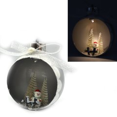 Елочный шар LED 3D фигура "Рождество" 11х9х6,5см, 1шт/этик., K2746551OO0019_2KKP - фото товара