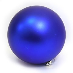 Великий ялинкова куля матовий "BLUE" 25см, 1шт/етик., K2742278OO0980-25BL - фото товару