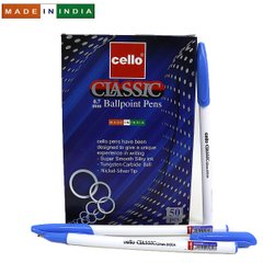 Ручка Cello Original "Classic" синя 0,7 мм 50/Box, K2742232OOCLASS-BL - фото товару
