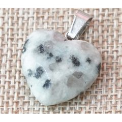 Кулон каменный Сердце Яшма Киви 2*0,5*2см., K89170434O1925783720 - фото товара