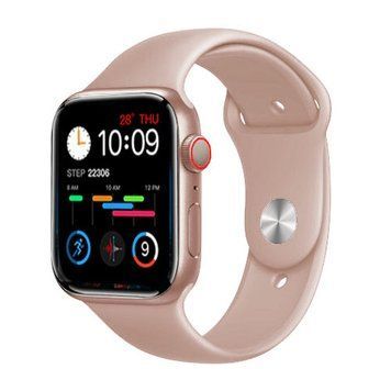 Apl Watch Series 6 M16 PLUS, 44mm Aluminium, голосовой вызов, gold, 8638 - фото товара