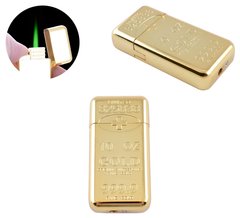 Запальничка кишенькова злиток золота №2904, №2904 - фото товару