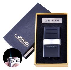 Запальничка подарункова Jobon (Гостре полум'я) №3411 Black, №3411 Black - фото товару